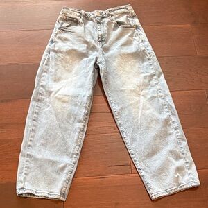 Quince Cool Blue Barrel Denim Jeans